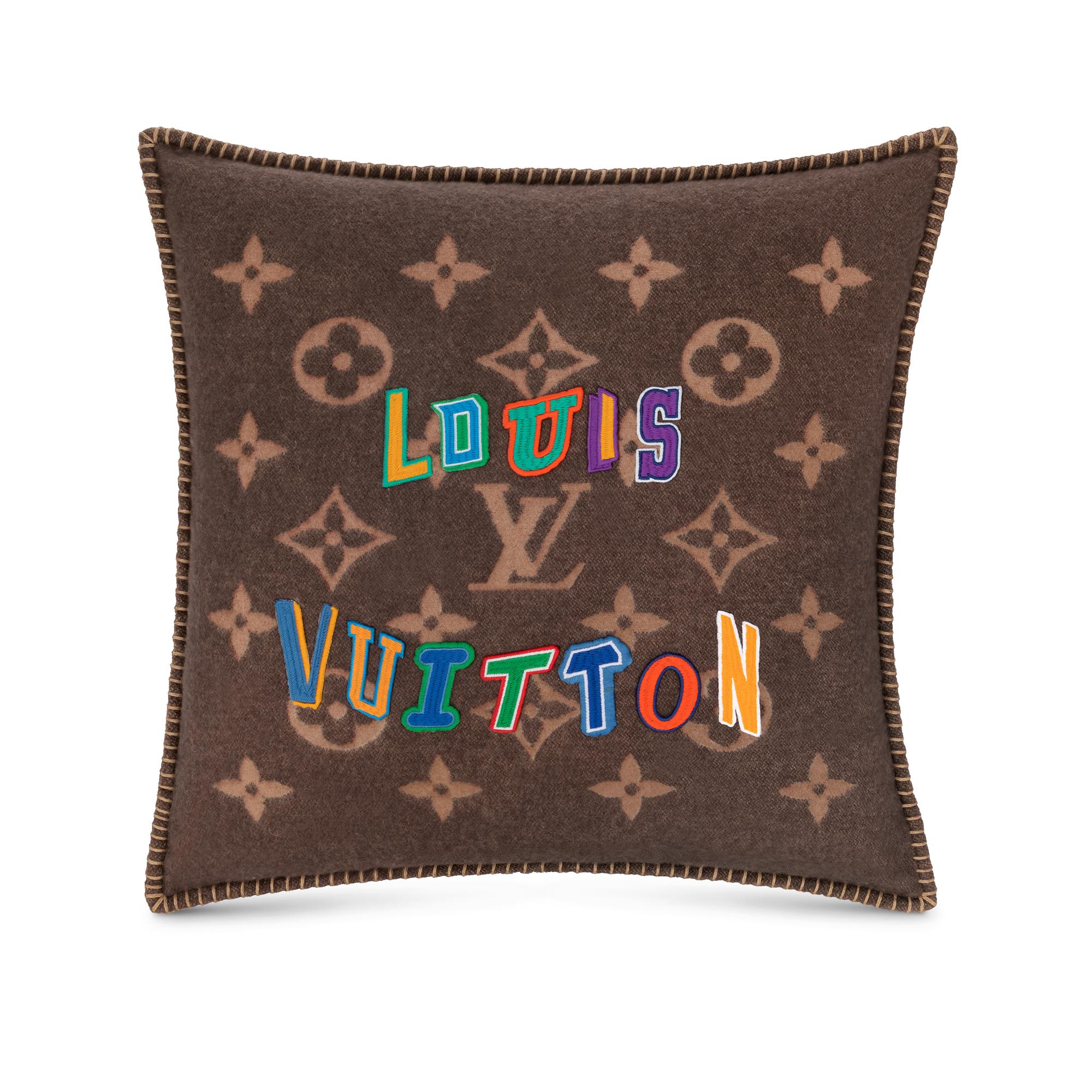 Louis 2024 vuitton pillow